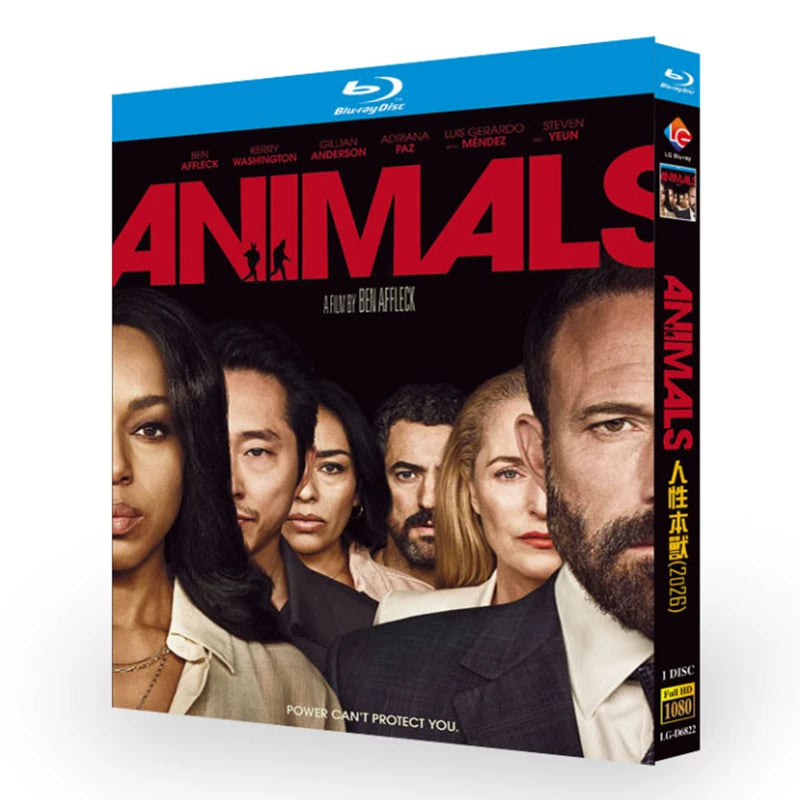 映画「Animals (2026)」 日本語字幕ブルーレイ[Blu-ray-BOX] 1-DISC ベン・アフレック ケリー・ワシントン