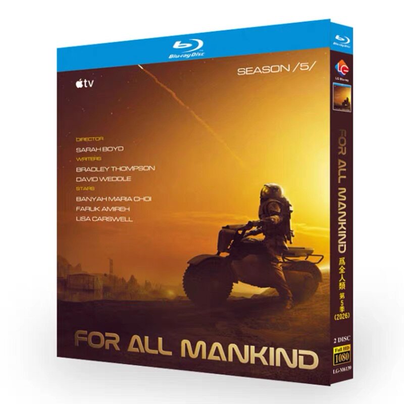 海外ドラマ「フォー・オール・マンカインド シーズン5」 日本語字幕ブルーレイ[Blu-ray-BOX] 2-枚組