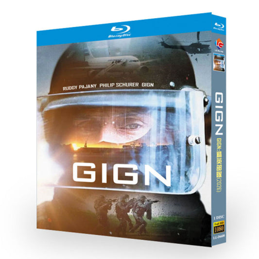 海外ドラマ「G.I.G.N. フランス特殊部隊」 日本語字幕ブルーレイ[Blu-ray-BOX] 1-DISC エミリー・ブラント ジョシュ・オコナー