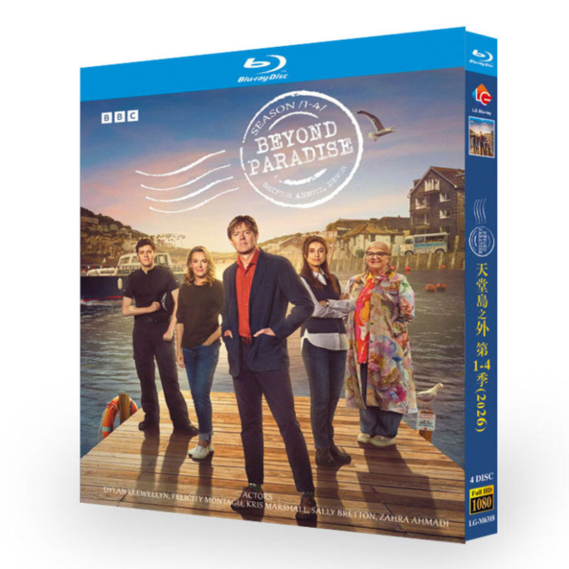 海外ドラマ「Beyond Paradise Season1-4+SP3作」 ブルーレイ[Blu-ray-BOX] 4-DISC-DISC クリス・マーシャル サリー・ブレットン