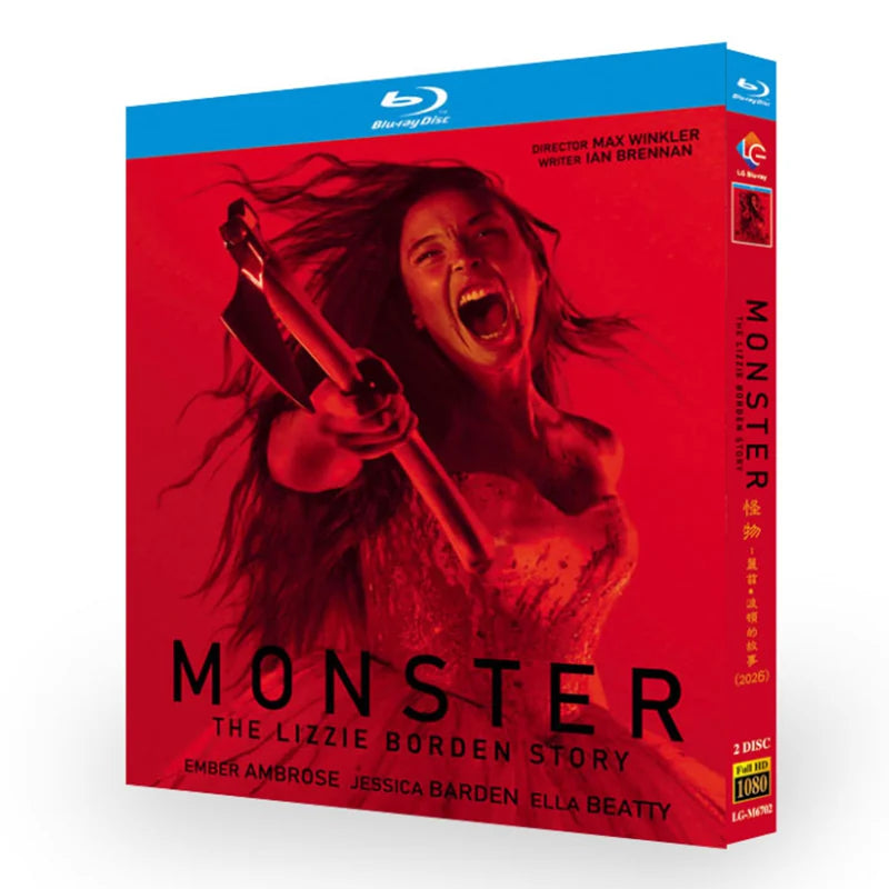 海外ドラマ「モンスター：リジー・ボーデン」 日本語字幕ブルーレイ[Blu-ray-BOX] 2-DISC エラ・ビーティー チャーリー・ハナム
