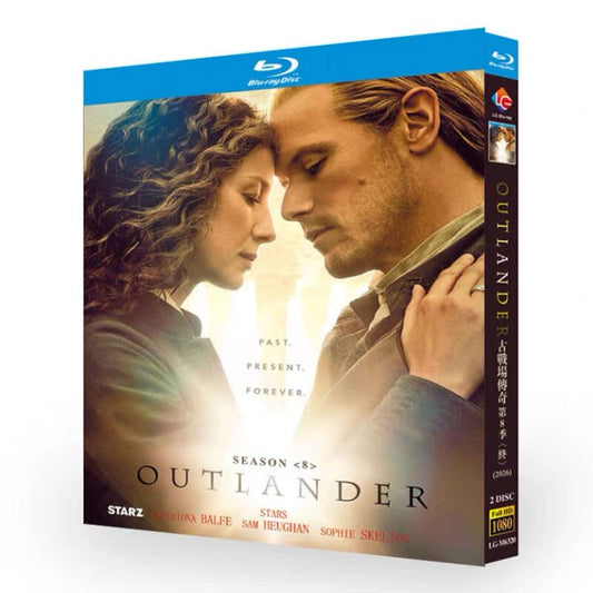 海外ドラマ「アウトランダー シリーズ8」 日本語字幕ブルーレイ[Blu-ray-BOX] 2-DISC