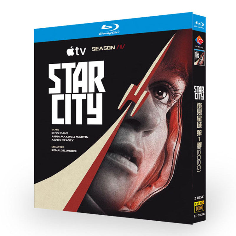 海外ドラマ「スター・シティ」 日本語字幕ブルーレイ[Blu-ray-BOX] 2-DISC リス・エヴァンス アンナ・マクシヴェル・マーティン