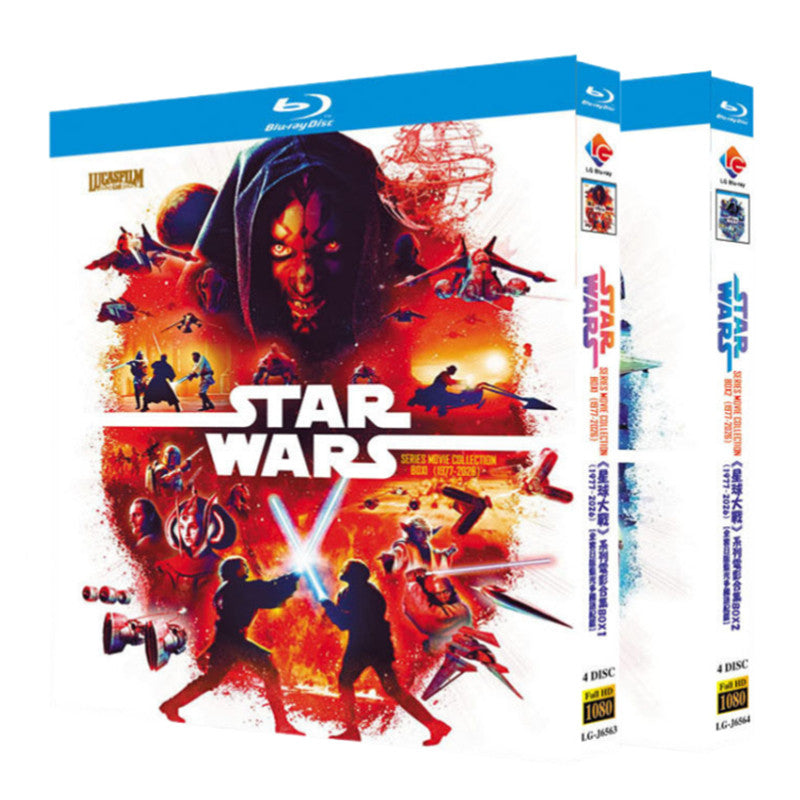 映画「スター・ウォーズシリーズ/Star Wars シリーズ(1977)」 日本語字幕ブルーレイ[Blu-ray-BOX] 8-DISC ハリソン・フォード マーク・ハミル