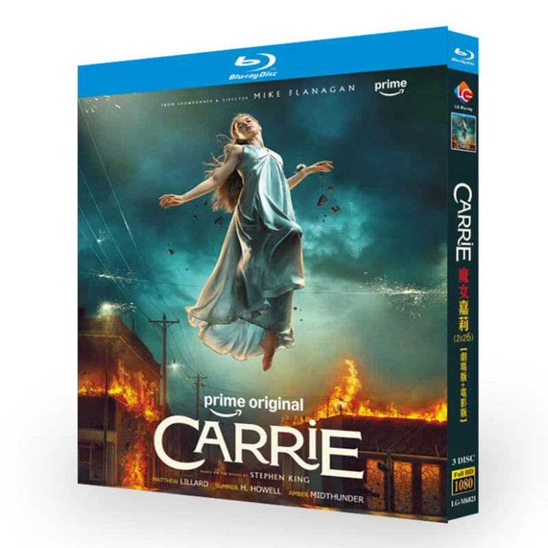 海外ドラマ「キャリー」 日本語字幕ブルーレイ[Blu-ray-BOX] 3-DISC サマー・H・ハウエル サマンサ・スローヤン
