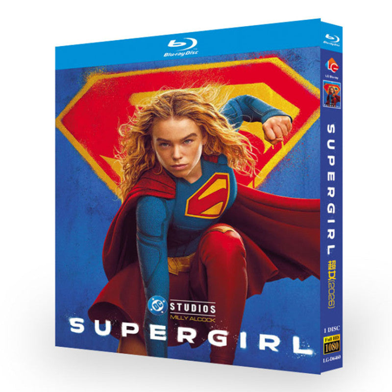 映画「スーパーガール」 日本語字幕ブルーレイ[Blu-ray-BOX] 1-DISC ミリー・アルコック イヴ・レッドリー