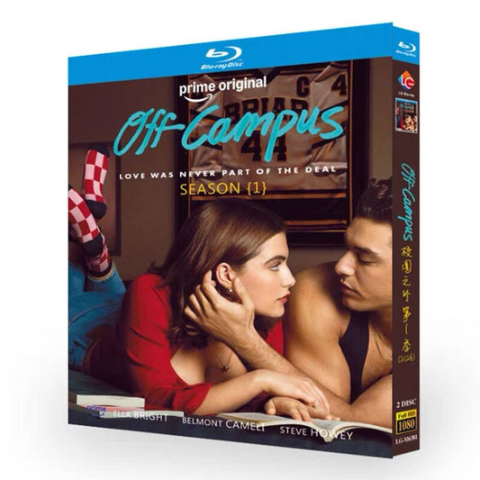 海外ドラマ「オフキャンパス シーズン1」 日本語字幕ブルーレイ[Blu-ray-BOX] 2-DISC エラ・ブライト ベルモント・カメリ
