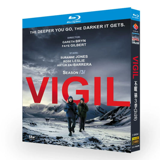 海外ドラマ「Vigil Season 3 (2026)」 ブルーレイ[Blu-ray-BOX] 2-DISC｜ブルーレイ