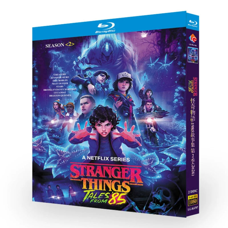 海外ドラマ「ストレンジャー・シングス：1985年の冒険 シーズン2」 日本語字幕ブルーレイ[Blu-ray-BOX] 2-DISC