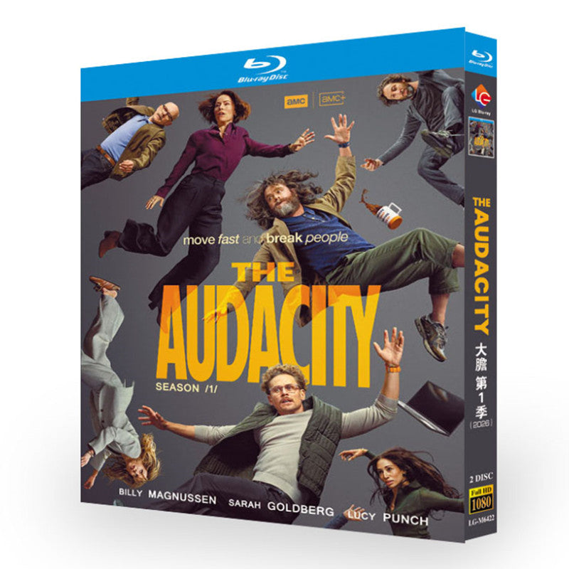 海外ドラマ「The Audacity (2026)」 ブルーレイ[Blu-ray-BOX] 2-DISC-DISC ビリー・マグヌッセン サラ・ゴールドバーグ