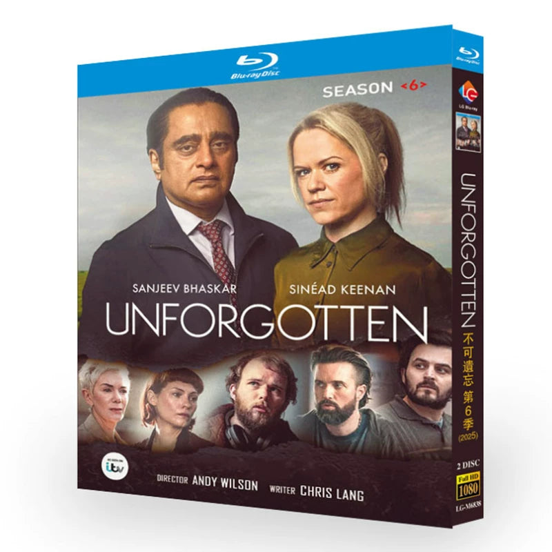 海外ドラマ「埋もれる殺意 シリーズ6」 ブルーレイ[Blu-ray-BOX] 2-DISC サンジーヴ・バハスカー シニード・キーナン