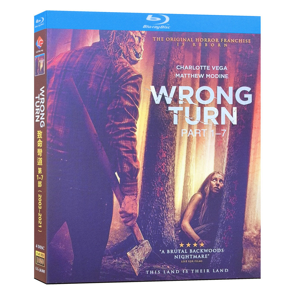 映画「クライモリPart.1-7」 ブルーレイ[Blu-ray-BOX] 4-DISC-DISC デズモンド・ハリントン エライザ・ドゥシュク