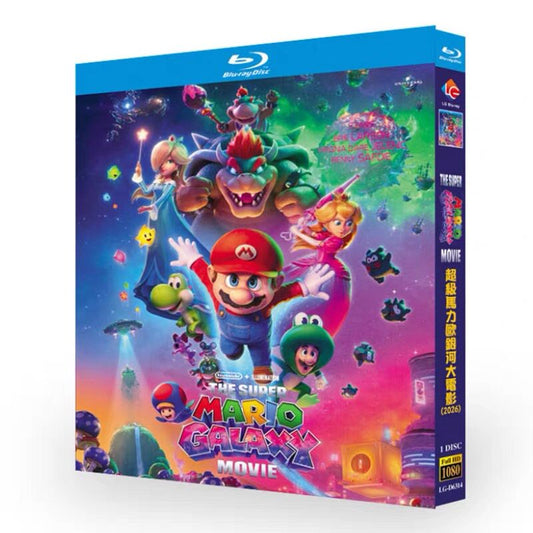 映画「ザ・スーパーマリオギャラクシー・ムービー」 日本語字幕ブルーレイ[Blu-ray-BOX] 1-DISC-DISC クリス・プラット アニャ・テイラー＝ジョイ