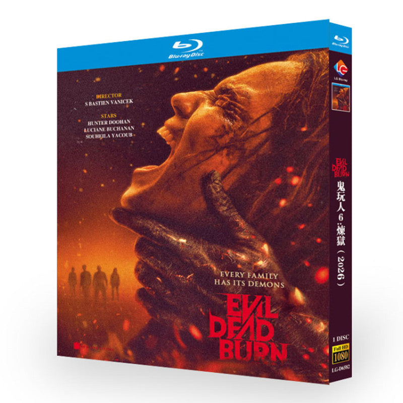映画「死霊のはらわた バーン（2026）」 日本語字幕ブルーレイ[Blu-ray-BOX] 1-DISC ソヘイラ・ヤコブ ハンター・ドゥーハン
