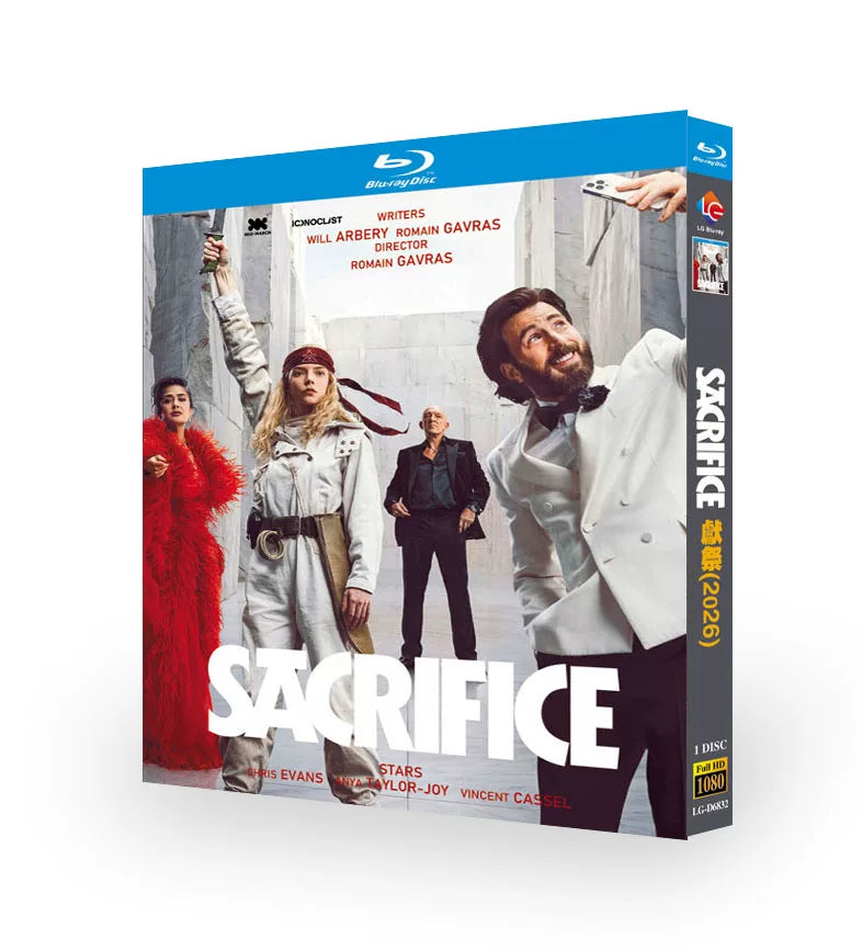 映画「Sacrifice（原題）」 ブルーレイ日本語字幕[Blu-ray-BOX] 1-DISC クリス・エヴァンス アニャ・テイラー＝ジョイ