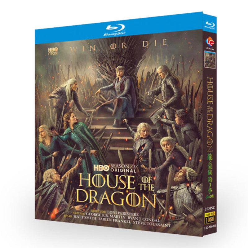海外ドラマ「ハウス・オブ・ザ・ドラゴン シーズン3」 ブルーレイ[Blu-ray-BOX] 2-DISC マット・スミス エマ・ダーシー