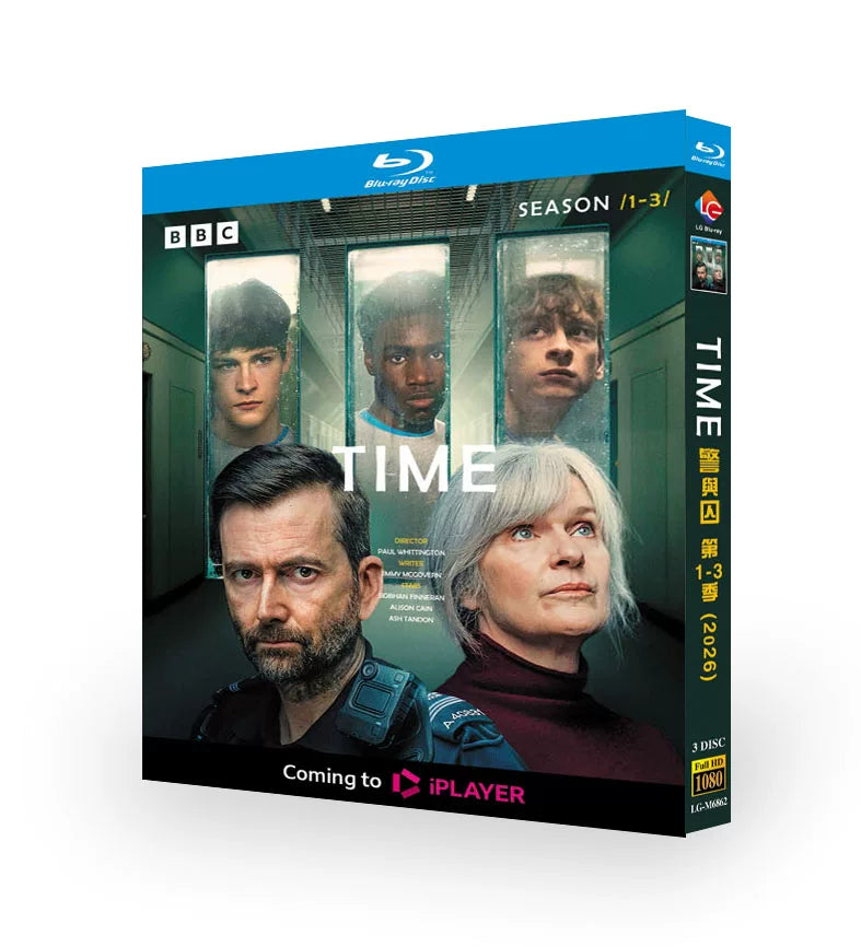 海外ドラマ「Time Season 1 (2021)」 ブルーレイ日本語字幕[Blu-ray-BOX] 3-DISC ショーン・ビーン スティーヴン・グレアム