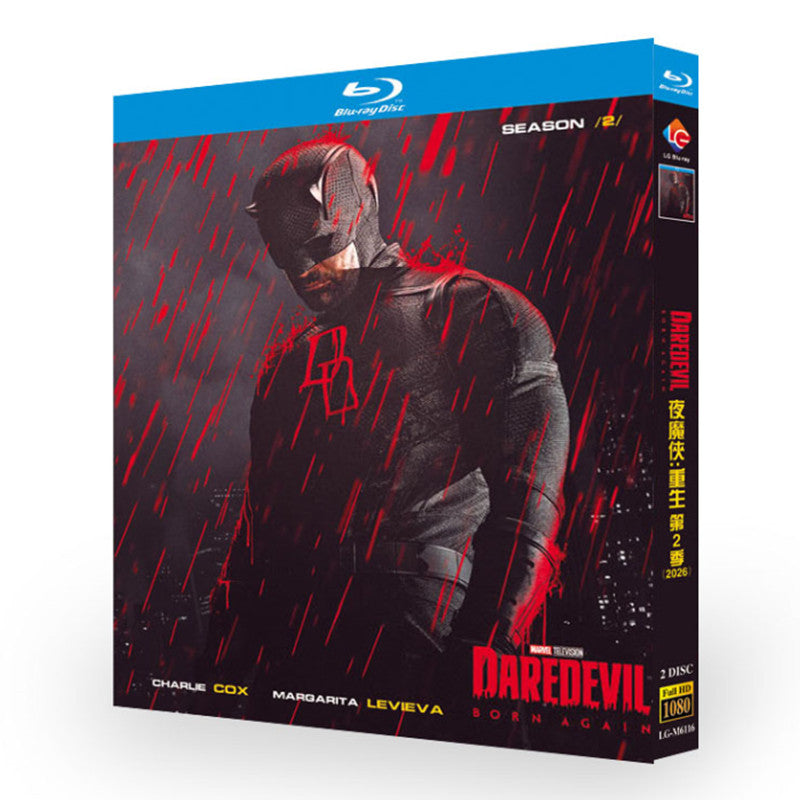 海外ドラマ「デアデビル：ボーン・アゲイン シーズン2」 日本語字幕ブルーレイ[Blu-ray-BOX] 2-DISC チャーリー・コックス ヴィンセント・ドノフリオ