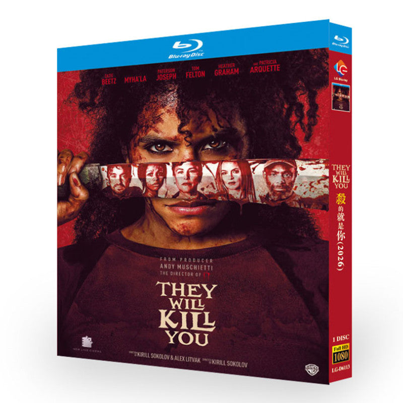 映画「ゼイ・ウィル・キル・ユー」 ブルーレイ[Blu-ray-BOX] 1-DISC-DISC シャジー・ベイツ パトリシア・アークエット