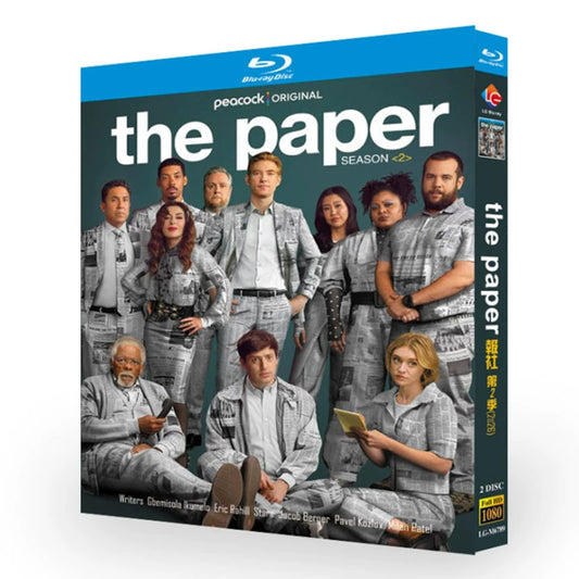 海外ドラマ「The Paper Season 2 (2026)」 ブルーレイ[Blu-ray-BOX] 2-DISC ドーナル・グリーソン ジェイコブ・バーガー｜ブルーレイ