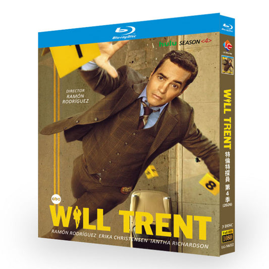 海外ドラマ「GBI特別捜査官 ウィル・トレント シーズン4」 日本語字幕ブルーレイ[Blu-ray-BOX] 3-DISC ラモン・ロドリゲス エリカ・クリステンセン