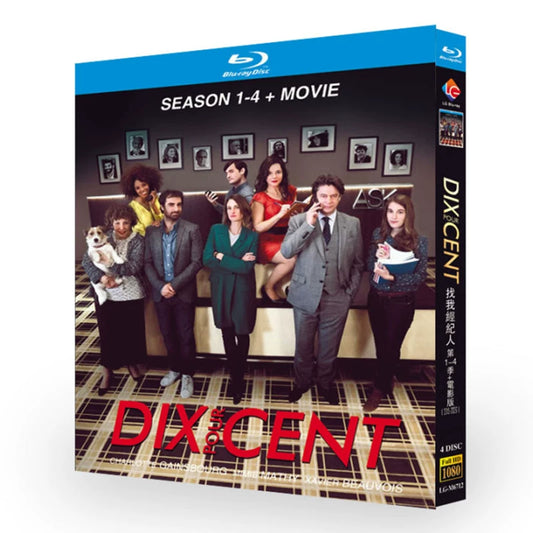 海外ドラマ「エージェント物語 シーズン1-4」 日本語字幕ブルーレイ[Blu-ray-BOX] 4-DISC カミーユ・コッタン ロール・カラミー｜ブルーレイ