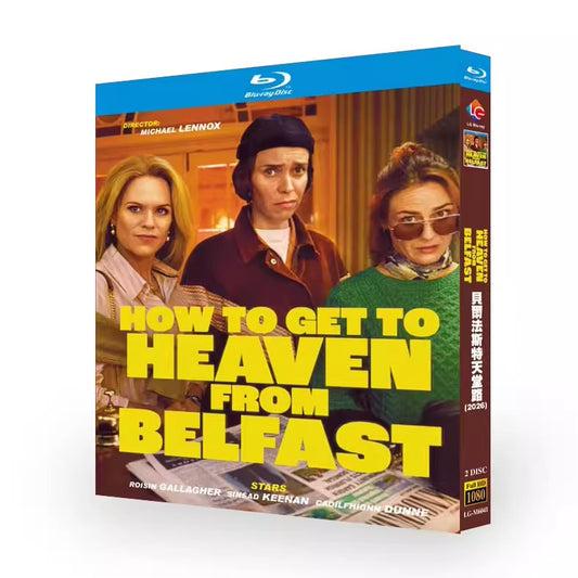 海外ドラマ「ベルファストから天国に行く方法」 日本語字幕ブルーレイ[Blu-ray-BOX] 2-DISC ロイズン・ギャラガー シニード・キーナン-華流グッズストア