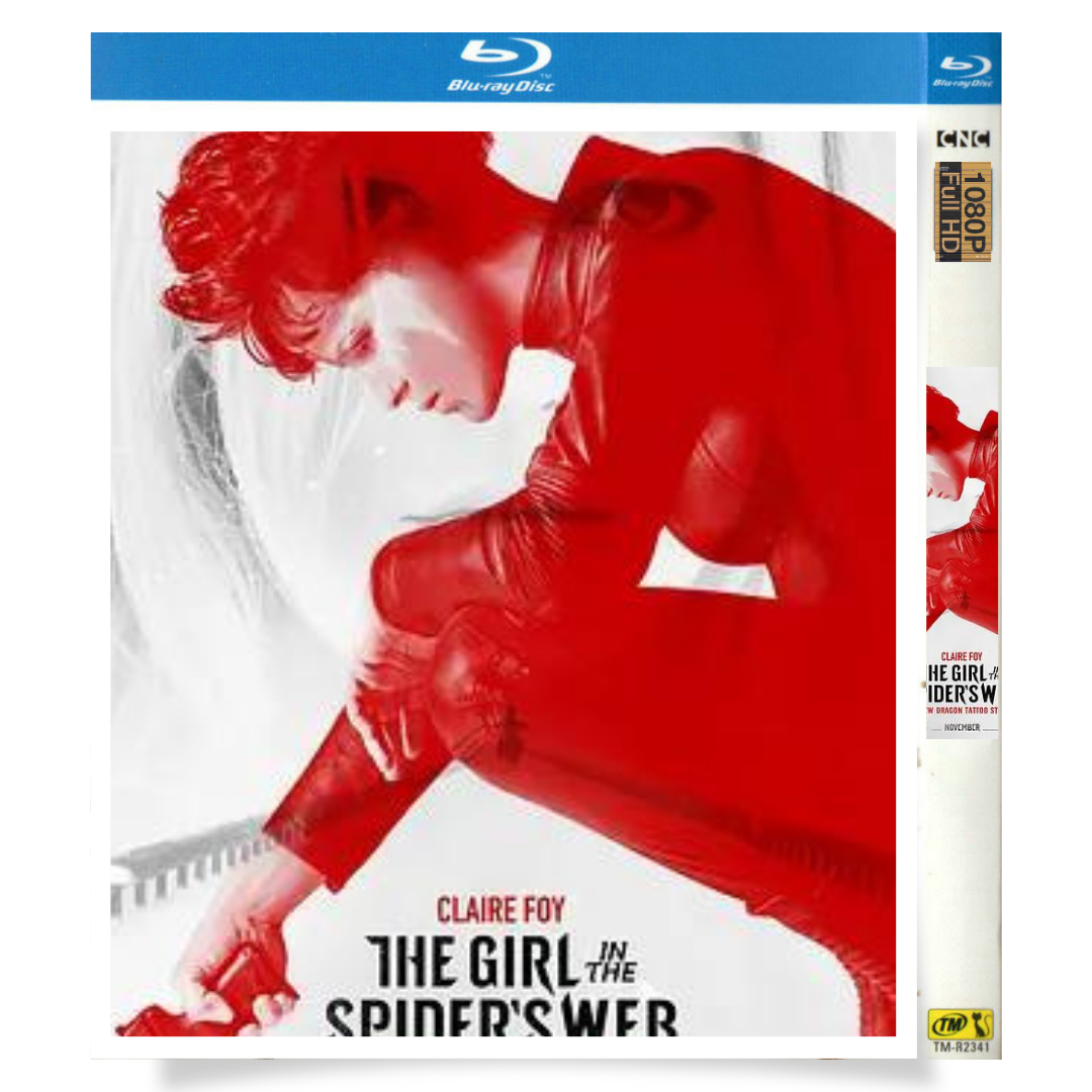 映画「蜘蛛の巣を払う女」 日本語字幕ブルーレイ[Blu-ray-BOX] クレア・フォイ スヴェリアー・グドナソン-華流グッズストア
