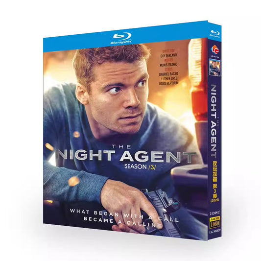 海外ドラマ「ナイト・エージェント シーズン3」 日本語字幕ブルーレイ[Blu-ray-BOX] 2-DISC ガブリエル・バッソ スティーブン・モイヤー-華流グッズストア