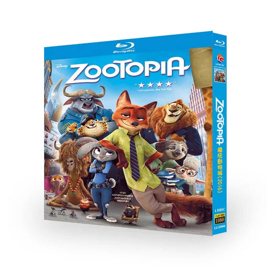 映画「ズートピア2」 日本語字幕ブルーレイ[Blu-ray-BOX] 1-DISC ジニファー・グッドウィン ジェイソン・ベイトマン-華流グッズストア