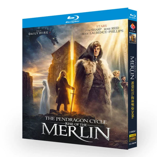 海外ドラマ「The Pendragon Cycle: Rise of the Merlin (2026)」 ブルーレイ[Blu-ray-BOX] 2-DISC ローズ・リード マイルズ・クロホシー-華流グッズストア