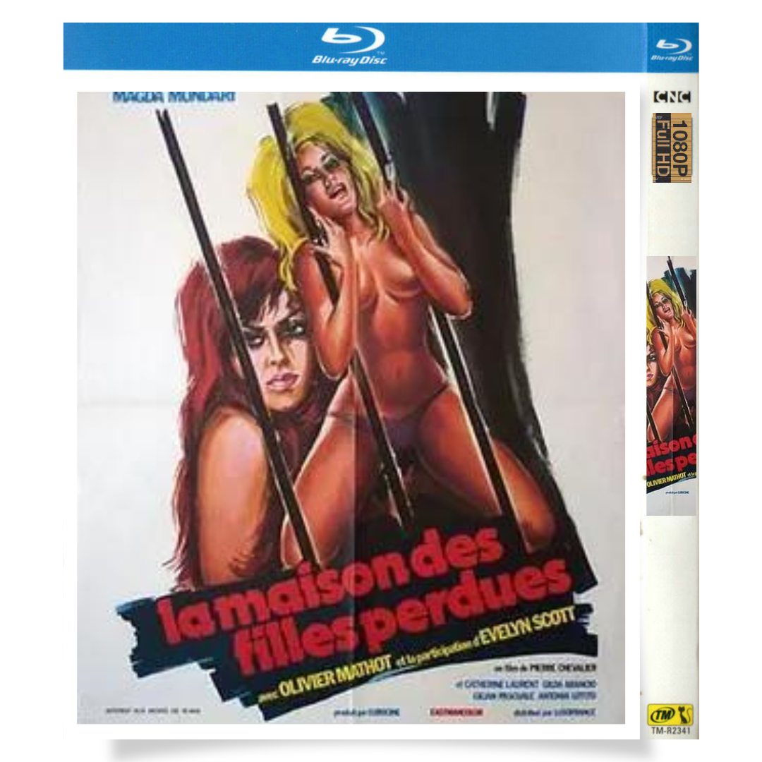 映画「La maison des filles perdues (1974)」 ブルーレイ[Blu-ray-BOX] 1-DISC Sandra Julien Silvia Solar-華流グッズストア
