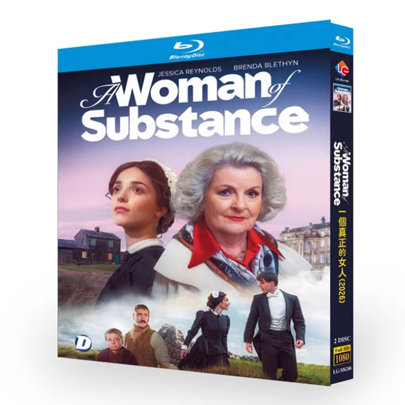 海外ドラマ「A Woman of Substance (2026)」 ブルーレイ[Blu-ray-BOX] 2-DISC ジェシカ・レイノルズ ブレンダ・ブライス-華流グッズストア
