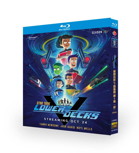 アニメ「スター・トレック：ローワー・デッキ シリーズ5」 ブルーレイ[Blu-ray-BOX] 2枚組-華流グッズストア
