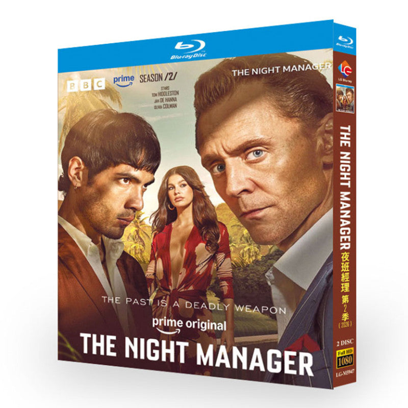 海外ドラマ「ナイト・マネジャー シーズン2」 日本語字幕ブルーレイ[Blu-ray-BOX] 2-DISC トム・ヒドルストン オリヴィア・コールマン-華流グッズストア