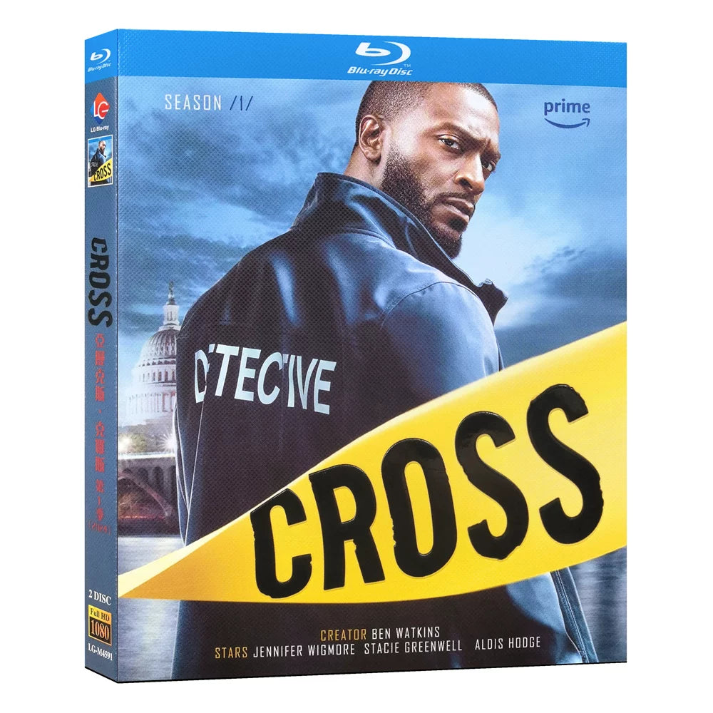 海外ドラマ「アレックス･クロス ～狙われた刑事～ シーズン1」 日本語字幕ブルーレイ[Blu-ray-BOX] 2-DISC アルディス・ホッジ ジェニファー・ウィグモア-華流グッズストア