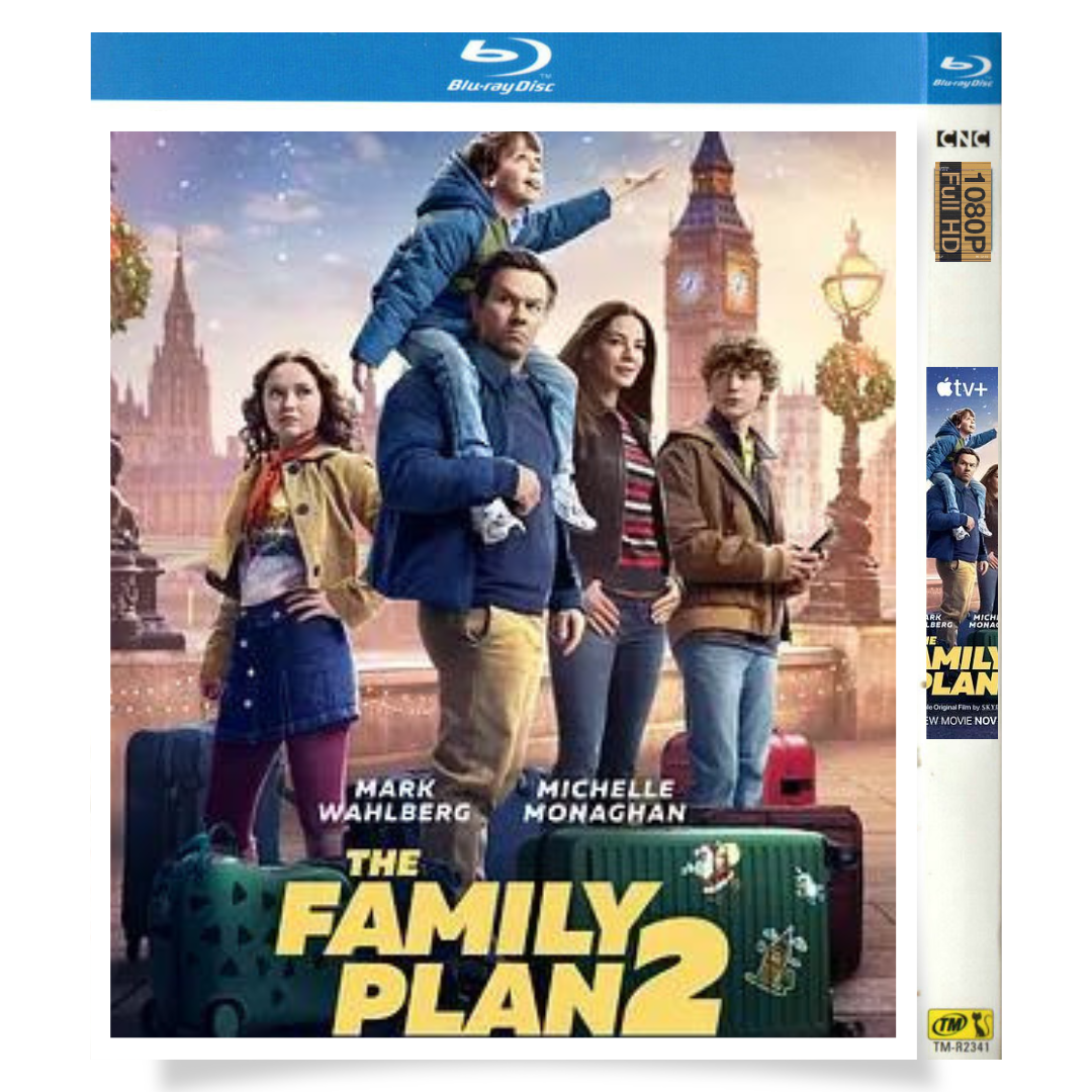 映画「ファミリー・プラン2 (2025)」 日本語字幕ブルーレイ[Blu-ray-BOX] 1枚組 マーク・ウォールバーグ ミシェル・モナハン-華流グッズストア