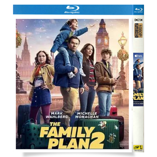 映画「ファミリー・プラン2 (2025)」 日本語字幕ブルーレイ[Blu-ray-BOX] 1枚組 マーク・ウォールバーグ ミシェル・モナハン-華流グッズストア