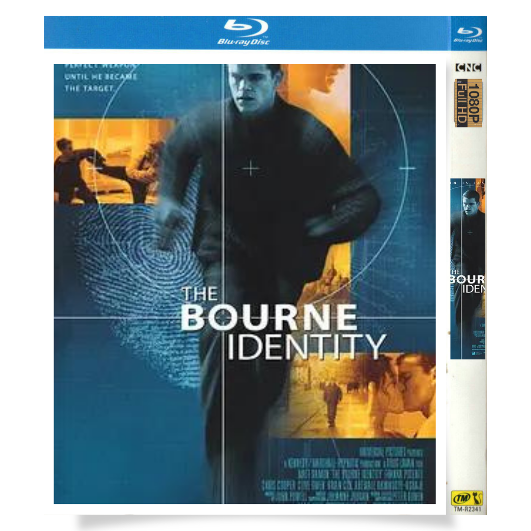 映画「ボーン・アイデンティティー」 日本語字幕ブルーレイ[Blu-ray-BOX] マット・デイモン フランカ・ポテンテ-華流グッズストア