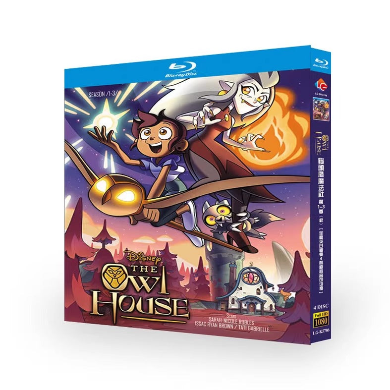 アニメ「アウルハウス: シーズン1-3」 日本語字幕ブルーレイ[Blu-ray-BOX] 4枚組-華流グッズストア