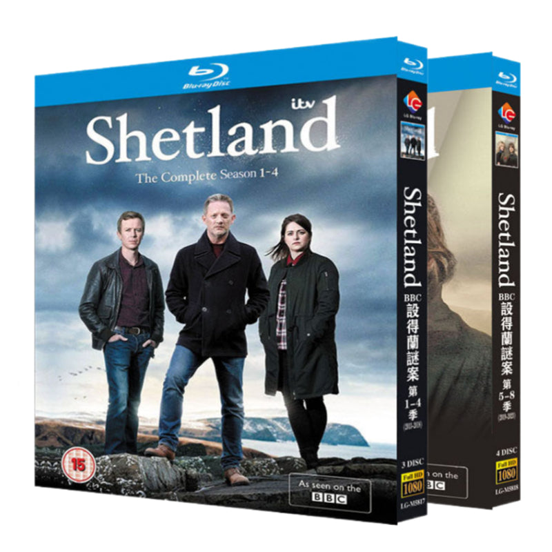 海外ドラマ「シェトランドシリーズ1-4」 ブルーレイ[Blu-ray-BOX] 3-DISC-華流グッズストア