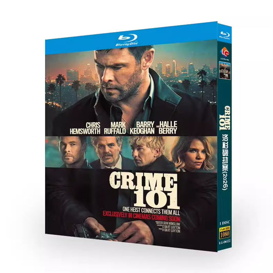 映画「クライム101」 ブルーレイ[Blu-ray-BOX] 1-DISC クリス・ヘムズワース マーク・ラファロ-華流グッズストア