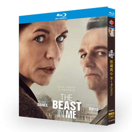 海外ドラマ「BEAST－私のなかの獣」 日本語字幕ブルーレイ[Blu-ray-BOX] 2枚組 クレア・デインズ マシュー・リース-華流グッズストア