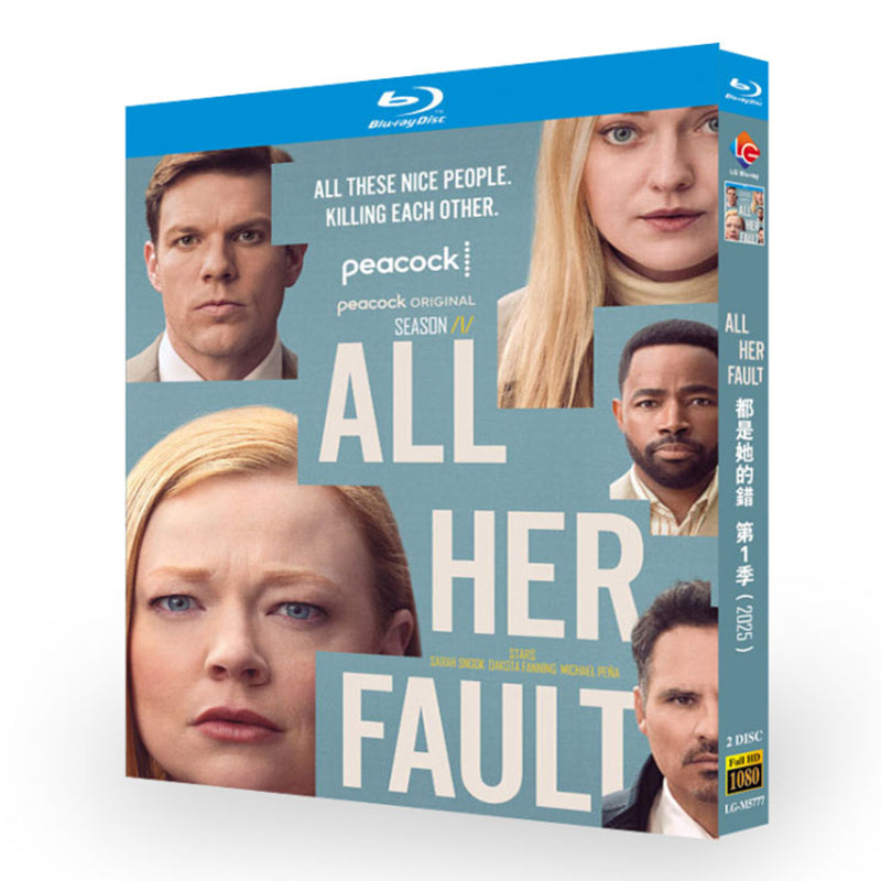 海外ドラマ「All Her Fault (2025)」 ブルーレイ[Blu-ray-BOX] 2枚組 サラ・スヌーク ジャック・レイシー-華流グッズストア