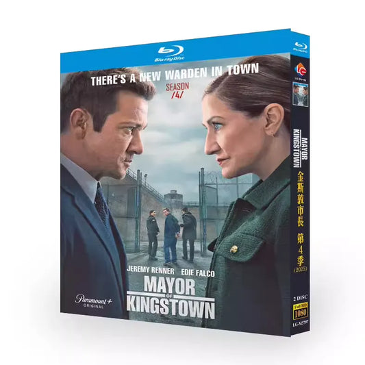 海外ドラマ「メイヤー・オブ・キングスタウン シーズン4」 ブルーレイ[Blu-ray-BOX] 2-DISC ジェレミー・レナー ローラ・ベナティ-華流グッズストア