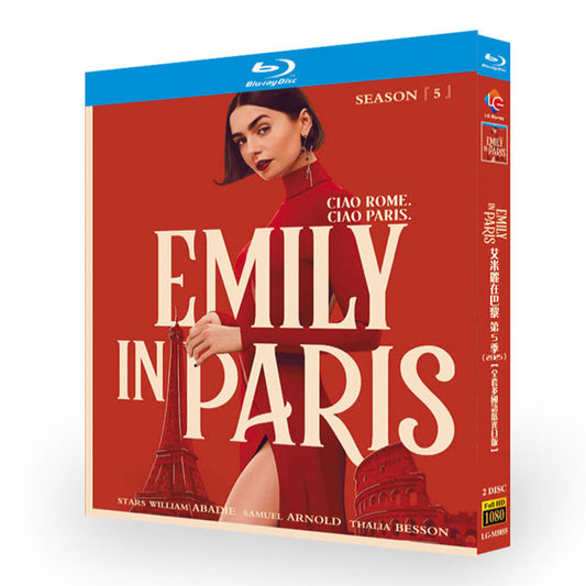海外ドラマ「エミリー、パリへ行く」日本語字幕ブルーレイ[Blu-ray-BOX]2 枚組-華流グッズストア