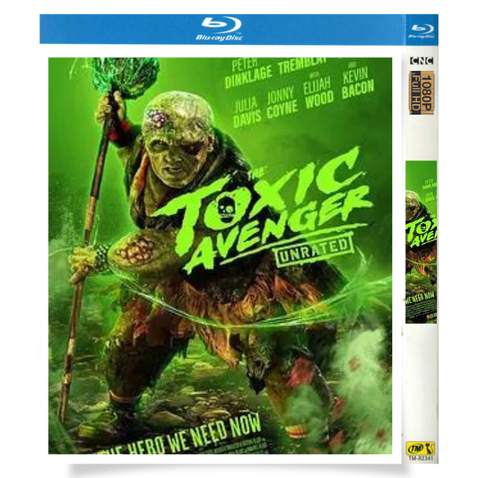映画「The Toxic Avenger (2023)」 ブルーレイ[Blu-ray-BOX] 1-DISC ピーター ディンクレイジ ジェイコブ トレンブレイ-華流グッズストア