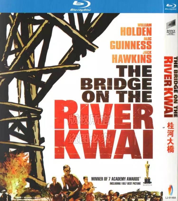 映画「戦場にかける橋」 日本語字幕ブルーレイ[Blu-ray-BOX] ウィリアム・ホールデン アレック・ギネス-華流グッズストア