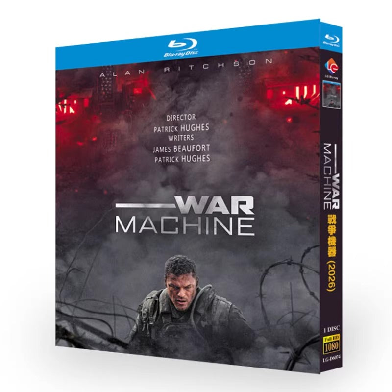 映画「ウォー・マシーン：未知なる侵略者」 日本語字幕ブルーレイ[Blu-ray-BOX] 1-DISC-DISC ジョシュア・ディアス アラン・リッチソン-華流グッズストア
