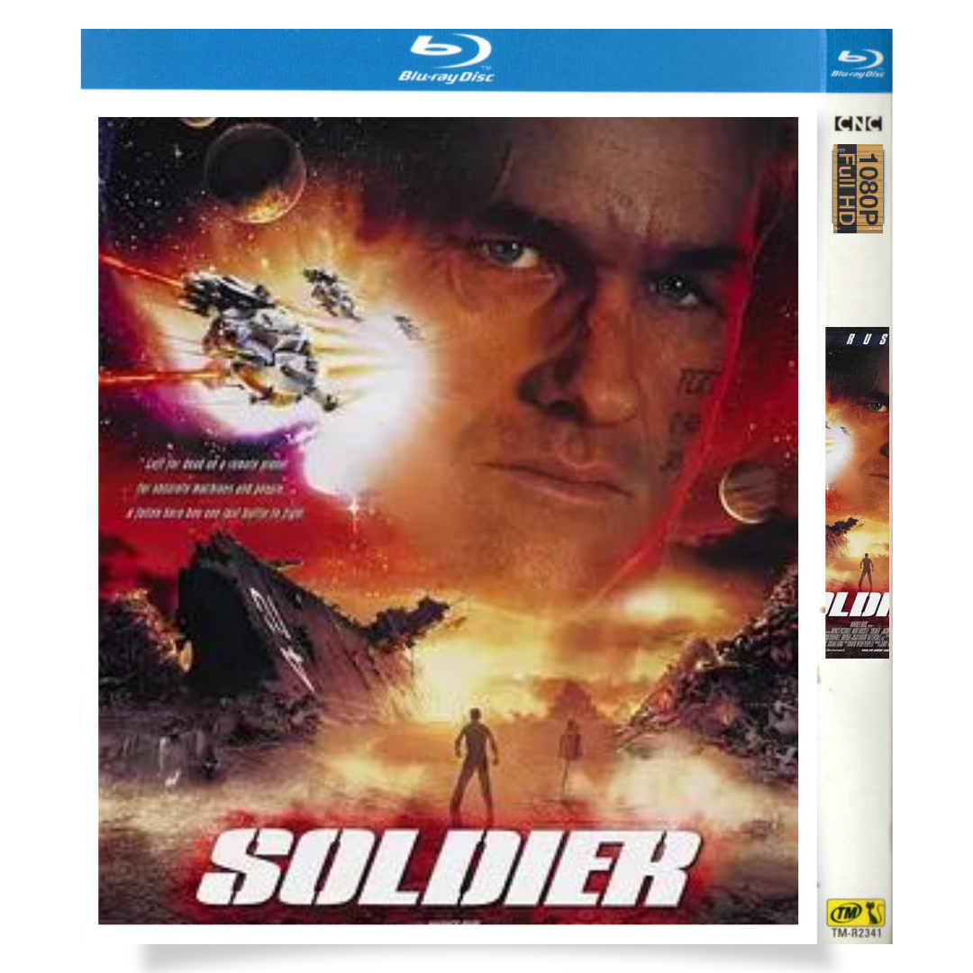 映画「ソルジャー」 日本語字幕ブルーレイ[Blu-ray-BOX] 1-DISC カート・ラッセル ジェイソン・スコット・リー-華流グッズストア